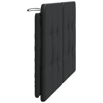 Headboard Cushion Black 137 cm Faux Leather Payday Deals