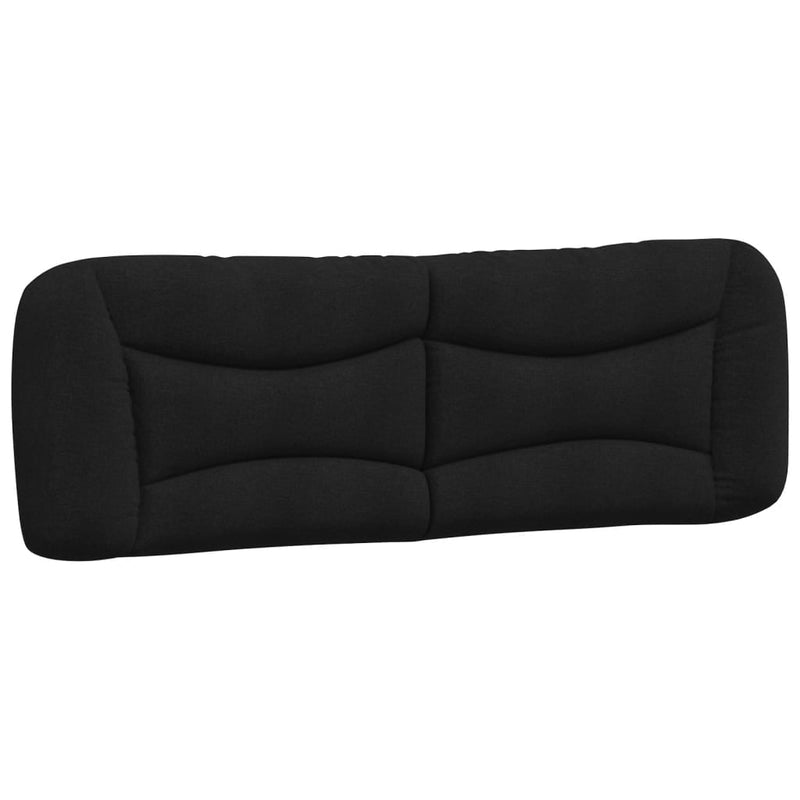 Headboard Cushion Black 152 cm Queen Fabric Payday Deals