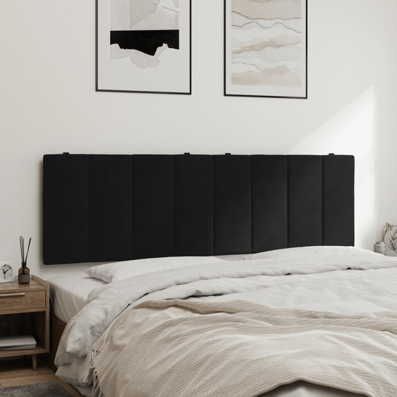 Headboard Cushion Black 152 cm Velvet Payday Deals