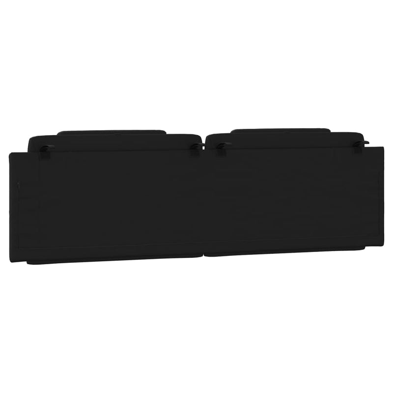Headboard Cushion Black 180 cm Faux Leather Payday Deals