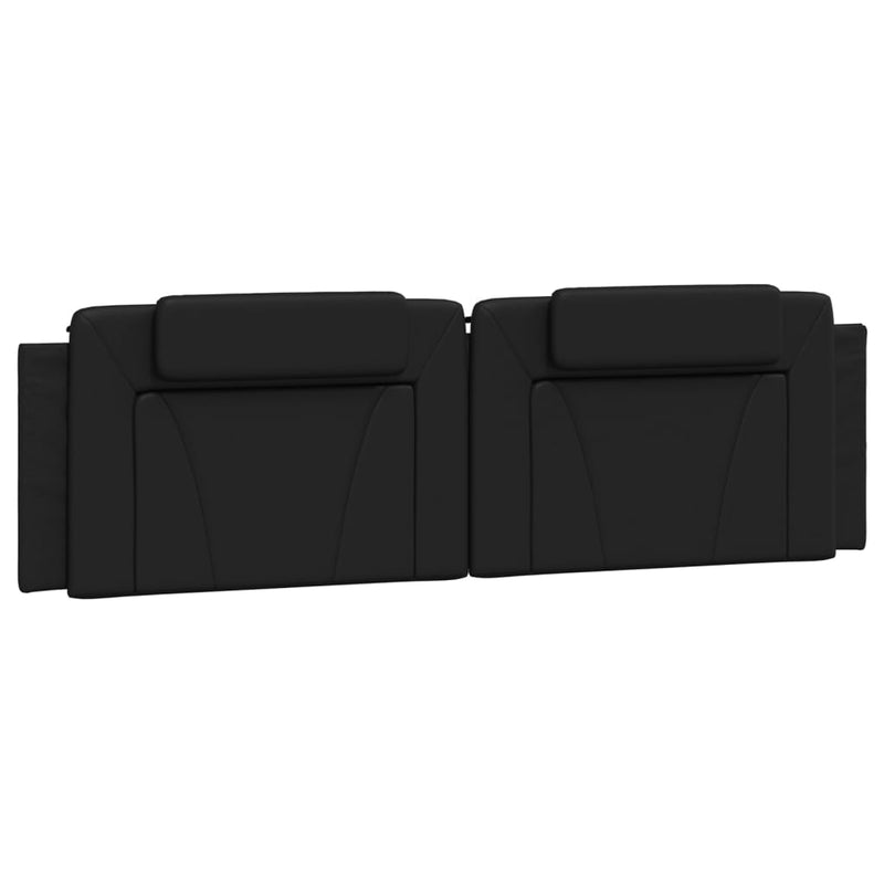 Headboard Cushion Black 180 cm Faux Leather Payday Deals