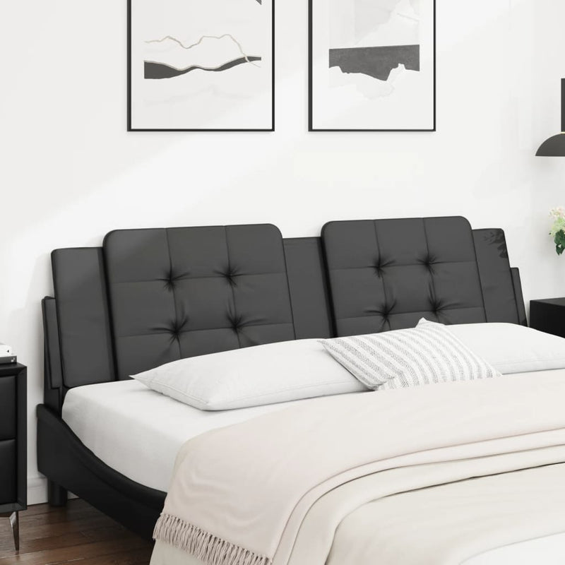 Headboard Cushion Black 183 cm Faux Leather Payday Deals