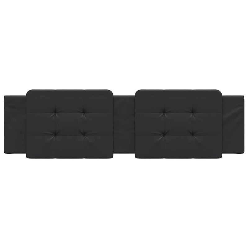 Headboard Cushion Black 183 cm Faux Leather Payday Deals