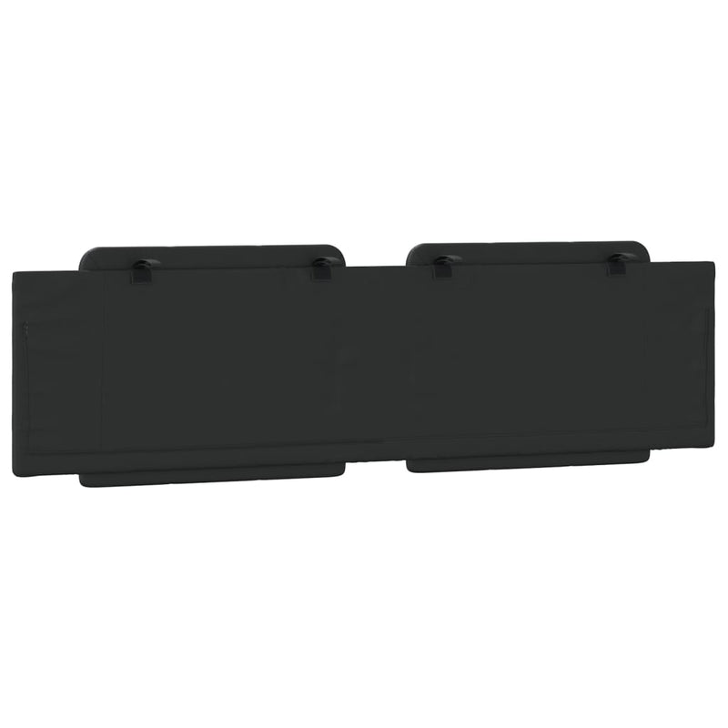 Headboard Cushion Black 183 cm Faux Leather Payday Deals
