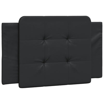 Headboard Cushion Black 90 cm Faux Leather Payday Deals
