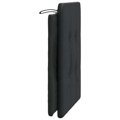 Headboard Cushion Black 90 cm Faux Leather Payday Deals
