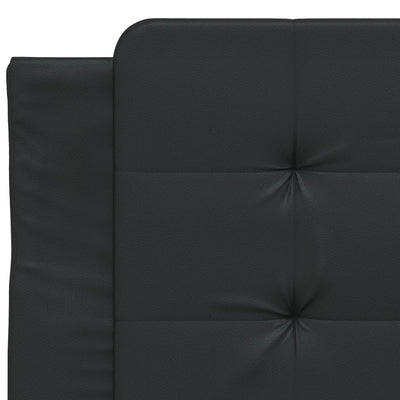 Headboard Cushion Black 90 cm Faux Leather Payday Deals