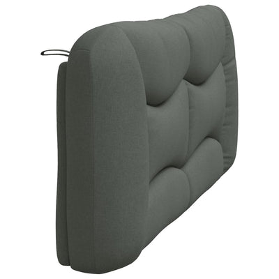 Headboard Cushion Dark Grey 180 cm Fabric Payday Deals
