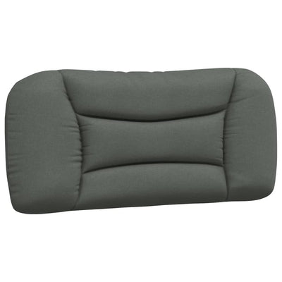 Headboard Cushion Dark Grey 90 cm Fabric Payday Deals