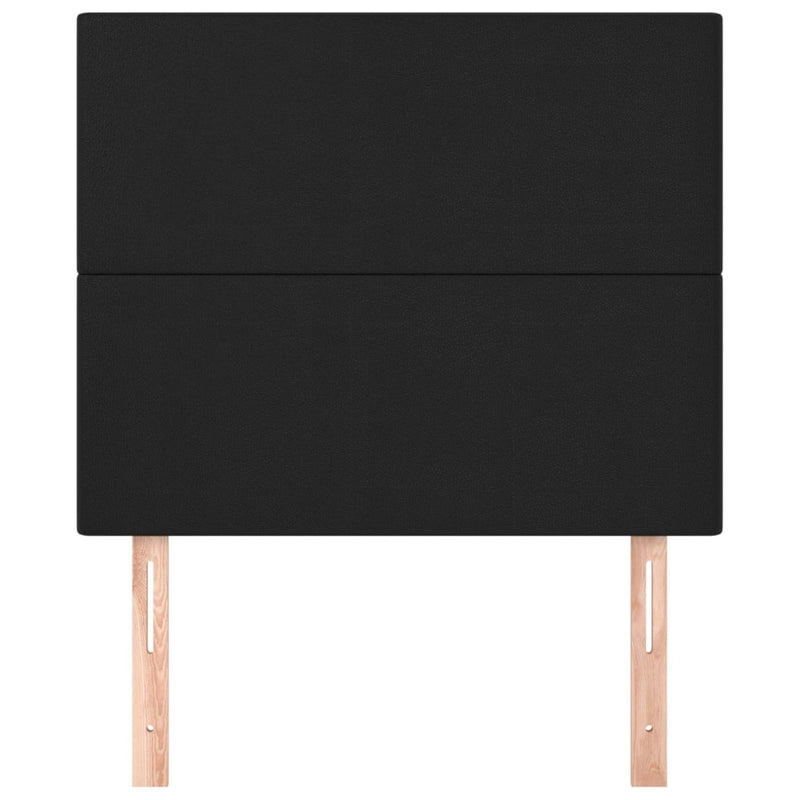Headboards 2 pcs Black 100 cm Faux Leather Payday Deals