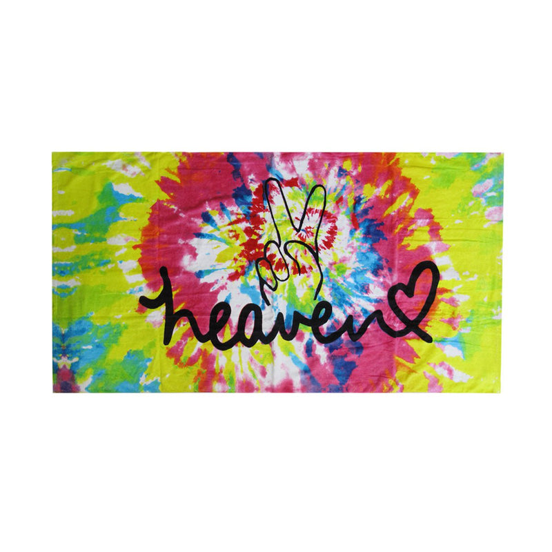 Heaven Peace 100% Cotton Beach Towel 80 x 155 cm Payday Deals