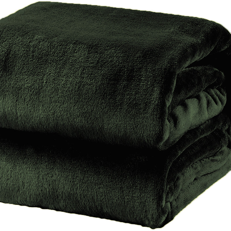 Heavy Weight Acrylic Mink Jade Blanket by Renee Taylor Payday Deals