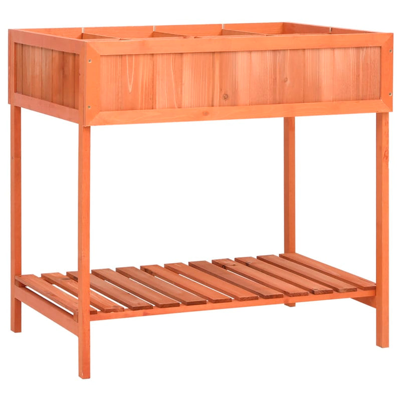 Herb Planter 80x60x80 cm Solid Firwood Payday Deals