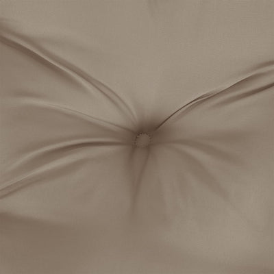 Highback Chair Cushions 2 pcs Taupe Oxford Fabric Payday Deals