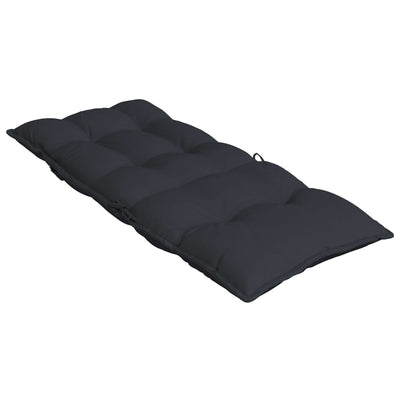 Highback Chair Cushions 4 pcs Black Oxford Fabric Payday Deals