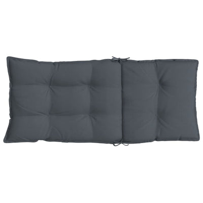 Highback Chair Cushions 6 pcs Anthracite Oxford Fabric Payday Deals