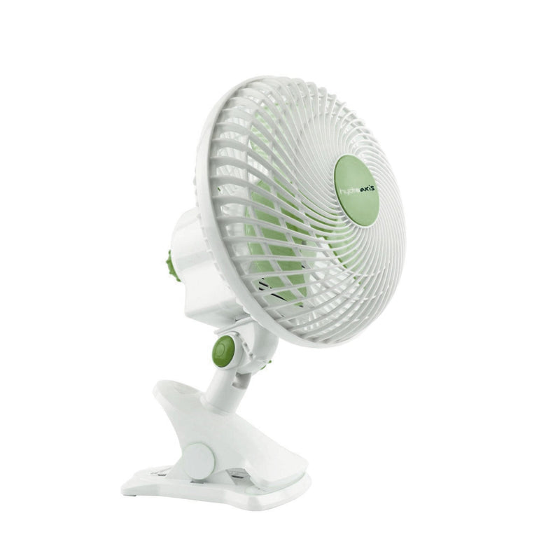 Hydro Axis Oscillating Clip Fan 225mm - Grow Room Hydroponic Tent Ventilation Payday Deals