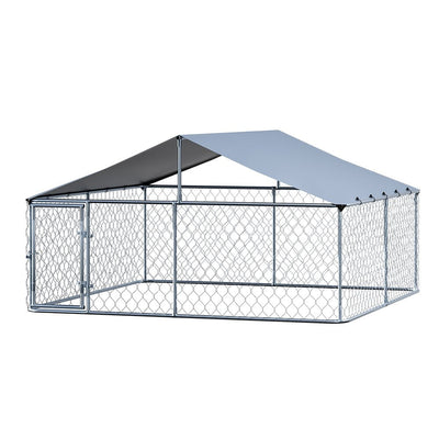 i.Pet Dog Kennel Large House XXL Pet Run Cage Puppy Outdoor Enclosure With Roof Payday Deals