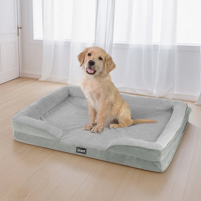 i.Pet Pet Bed Dog Calming Soft Cushion Egg Crate Large Sofa Removable Washable Payday Deals