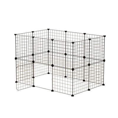 i.Pet Pet Dog Playpen Enclosure Cage 20 Panel Puppy Fence Play Pen Foldable Metal Payday Deals