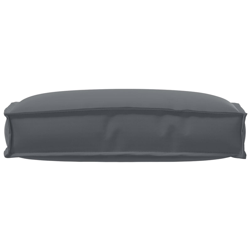 Pallet Cushion for Backrest Anthracite 60x40x12 cm Oxford Fabric