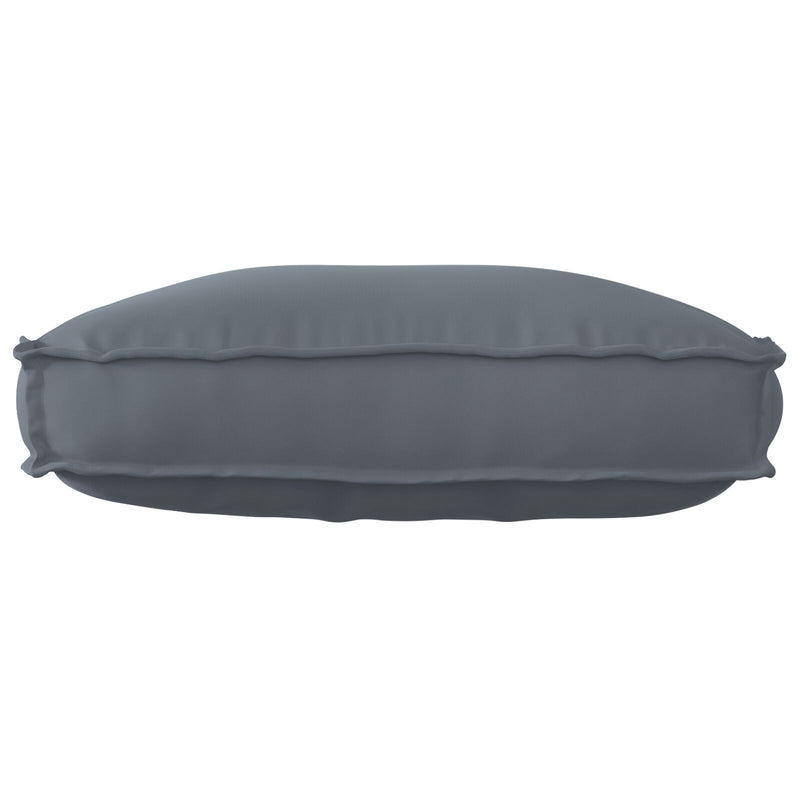 Pallet Cushion for Backrest Anthracite 70x40x12 cm Oxford Fabric