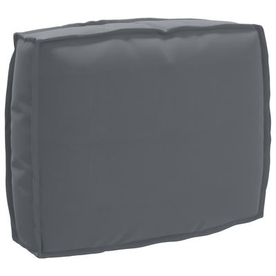 2 Piece Pallet Cushion Set Anthracite Oxford Fabric