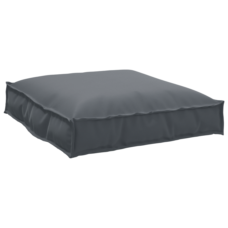 Pallet Cushion Set Set of 2 Anthracite Polyester
