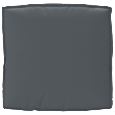 2 Piece Pallet Cushion Set Anthracite Oxford Fabric