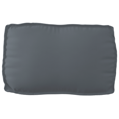 3 Piece Pallet Cushion Set Anthracite Oxford Fabric