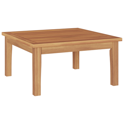 5 Piece Garden Bench Set with Cushions - Solid Teak Wood