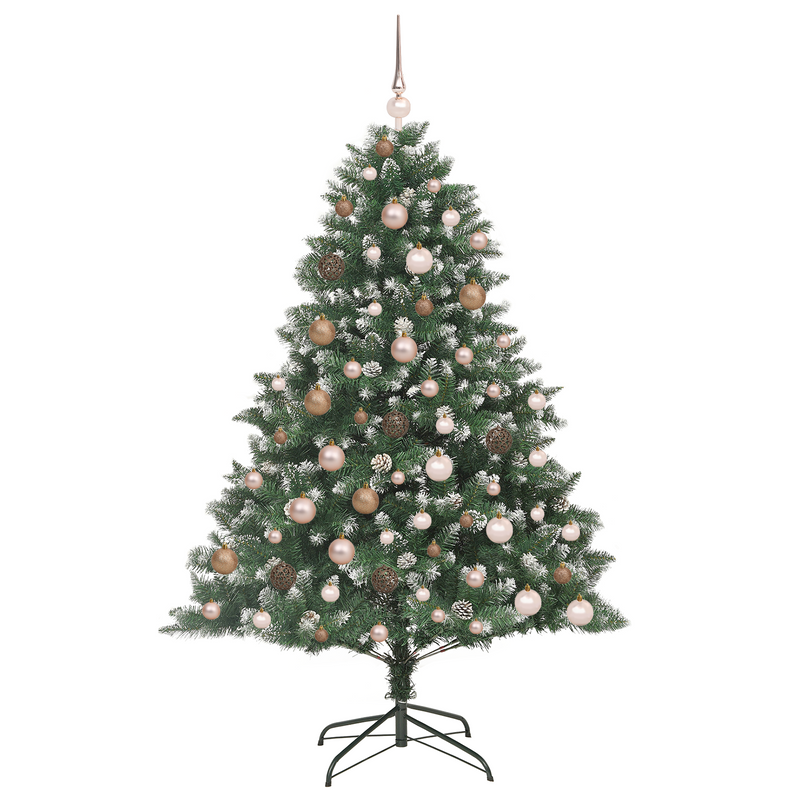 Artificial Christmas Tree Green 180 cm Plastic and PVC