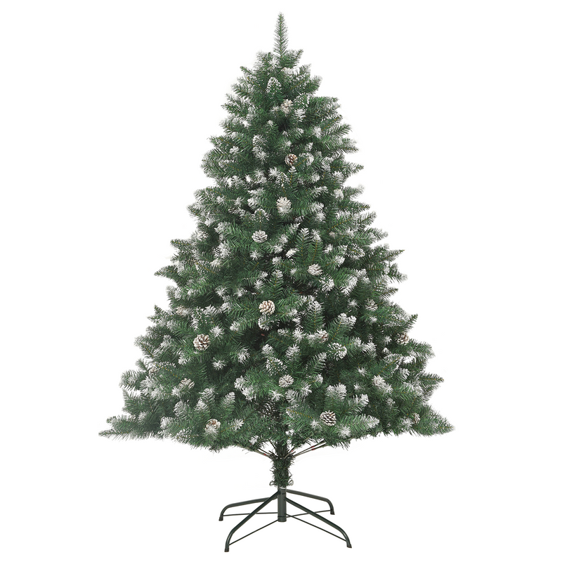 Artificial Christmas Tree Green 180 cm Plastic and PVC