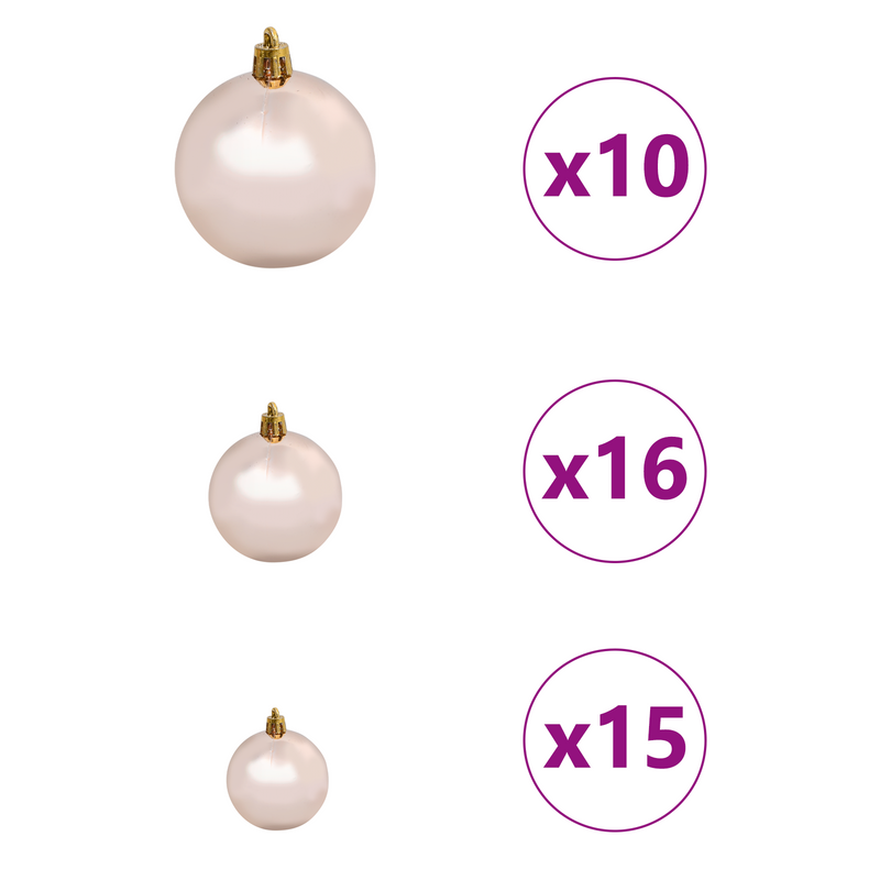 Artificial Christmas Tree Green 180 cm Plastic and PVC