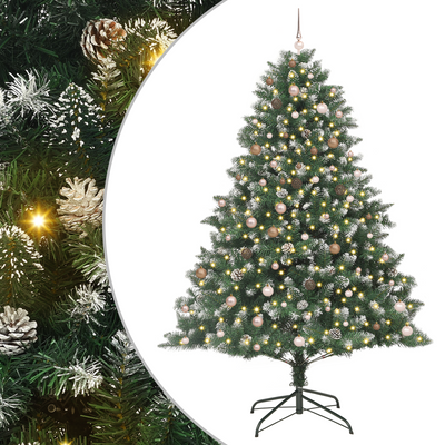Artificial Christmas Tree Green 240 cm Plastic and PVC