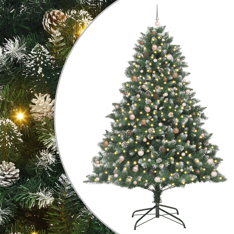 Artificial Christmas Tree Green 240 cm Plastic and PVC