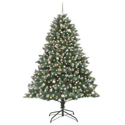 Artificial Christmas Tree Green 240 cm Plastic and PVC