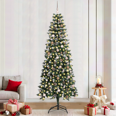 Artificial Christmas Tree Green 240 cm Plastic