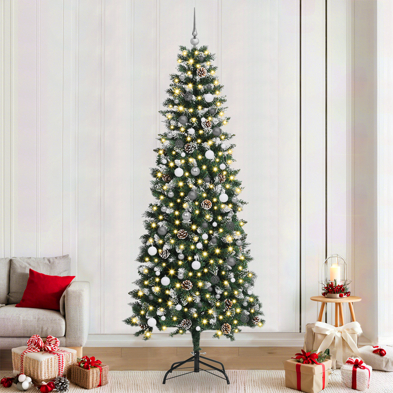 Artificial Christmas Tree Green 240 cm PVC