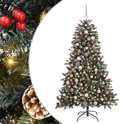 Artificial Christmas Tree Green 180 cm Plastic