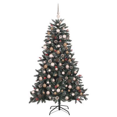 Artificial Christmas Tree Green 180 cm Plastic
