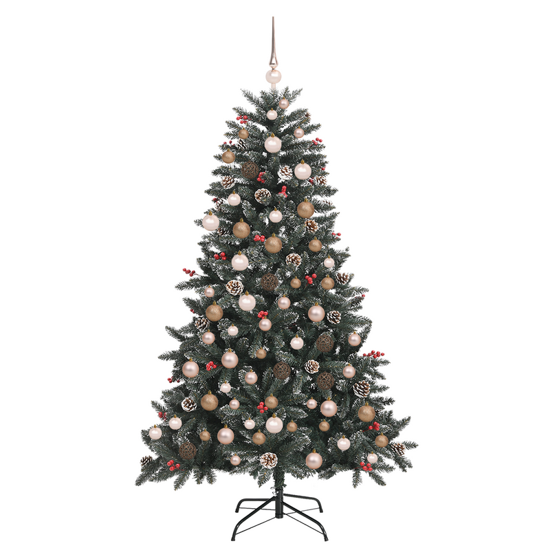 Artificial Christmas Tree Green 180 cm Plastic