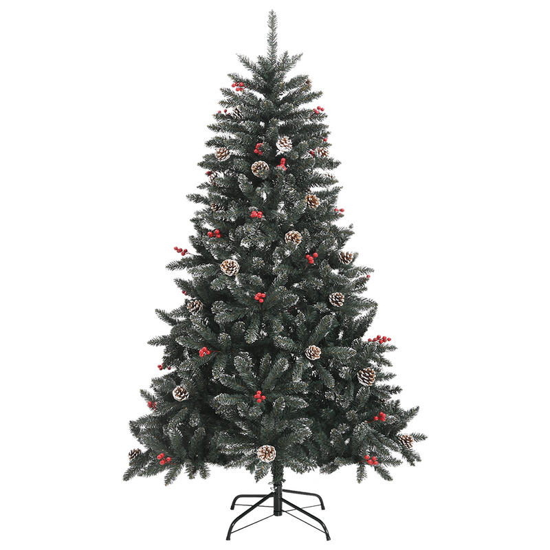 Artificial Christmas Tree Green 180 cm Plastic