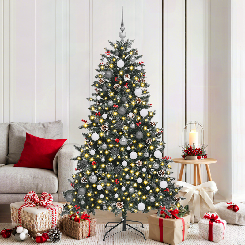 Artificial Christmas Tree Green 180 cm PVC
