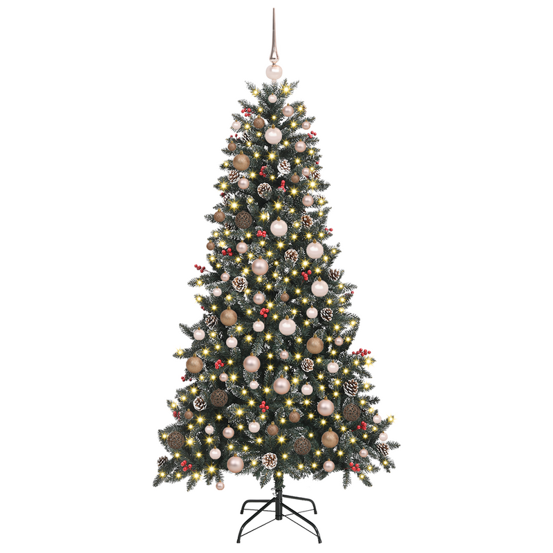 Artificial Christmas Tree Green 210 cm Plastic