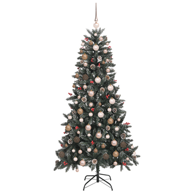 Artificial Christmas Tree Green 210 cm Plastic