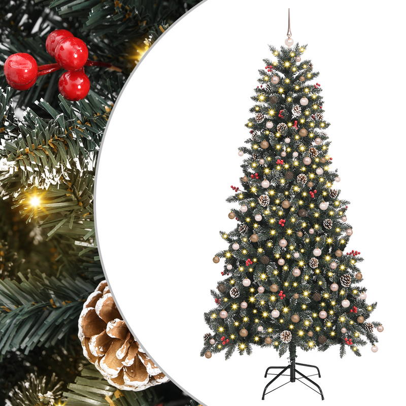 Artificial Christmas Tree Green 240 cm Plastic
