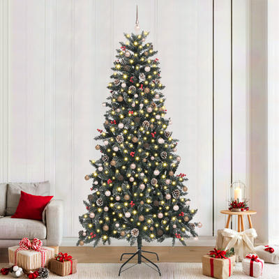 Artificial Christmas Tree Green 240 cm Plastic