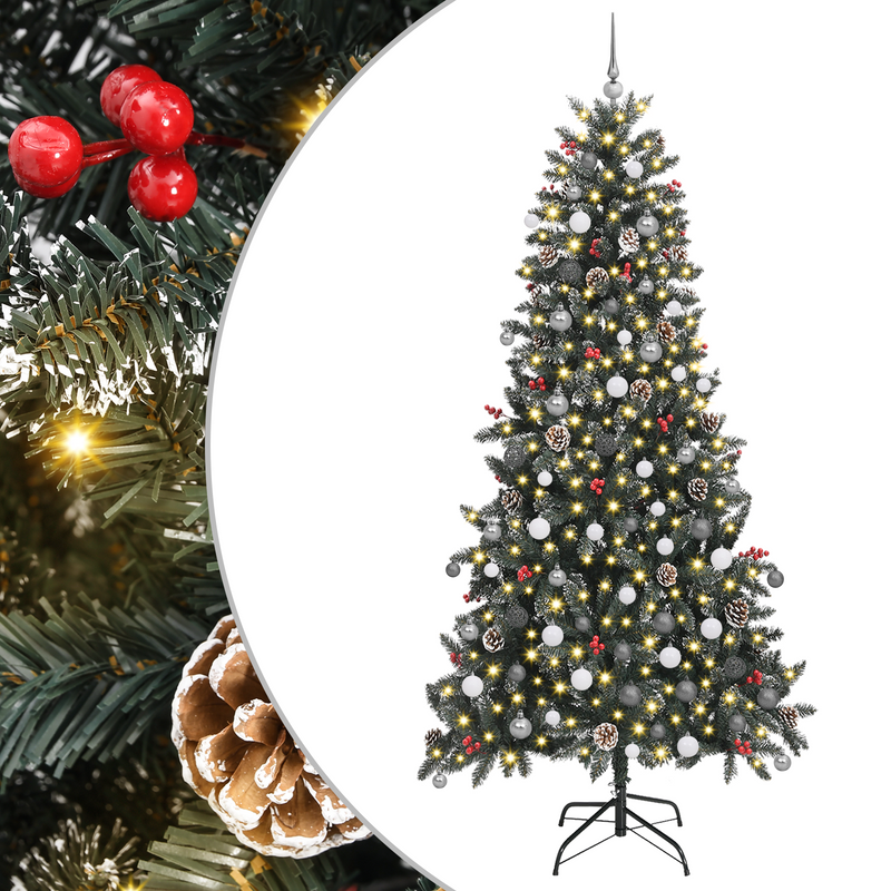 Artificial Christmas Tree Green 240 cm PVC