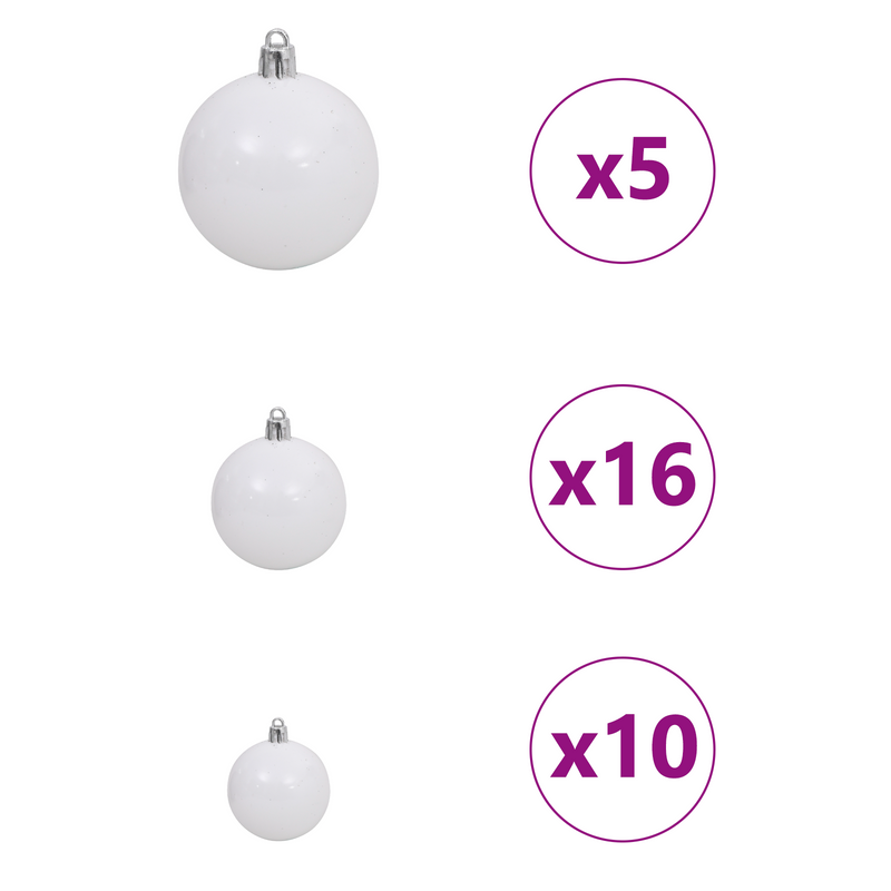 Artificial Christmas Tree Green 240 cm PVC